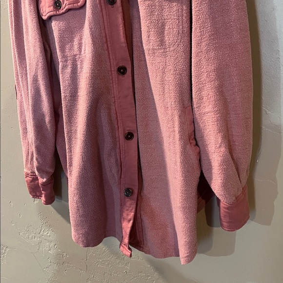 Free People Ruby Jacket in Sweet Heart Pink - Picture 4 of 10